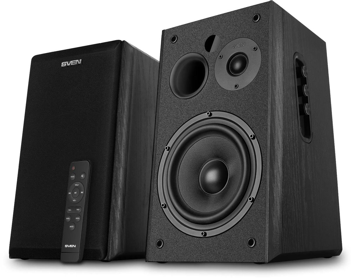 Колонки Bluetooth Sven MC-50,  2.0,  черный [sv-022662]